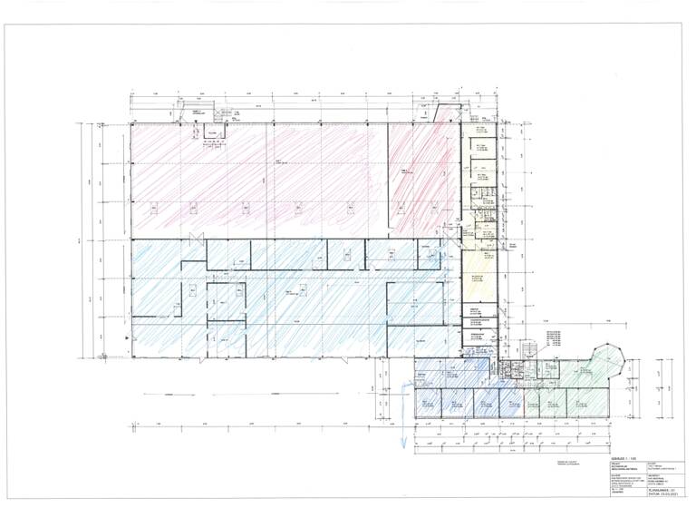 Lagerhalle zum Kauf 1.750.000 € 2.231,7 m² Lagerfläche Rehna 19217