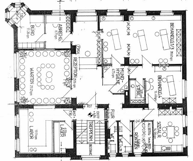 Praxisfläche zur Miete 1.550 € 193,5 m²<br/>Bürofläche Burgstr. 1 Neheim - Mitte Arnsberg 59755