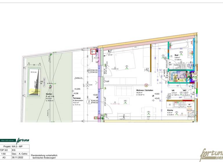 Wohnung zum Kauf - Erstbezug 240.097 € 2 Zimmer 54,9 m² EG Marktplatz 3a Leobersdorf 2544