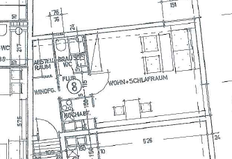 Wohnung zur Miete 370 € 1 Zimmer 33,2 m²<br/>Wohnfläche 1.<br/>Geschoss Sandberg Nürnberg 90419