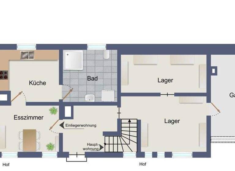 Mehrfamilienhaus zum Kauf 496.000 € 6 Zimmer 188,6 m² 335 m² Grundstück Knielingen Karlsruhe / Knielingen 76187