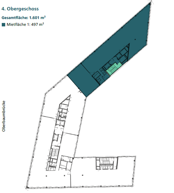 Bürofläche zur Miete 26 € 2.411 m²<br/>Bürofläche ab 497 m²<br/>Teilbarkeit HafenCity Hamburg 20457