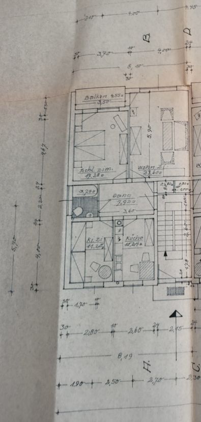 Wohnung zum Kauf 195.000 € 3 Zimmer 73,8 m²<br/>Wohnfläche 2.<br/>Geschoss ab sofort<br/>Verfügbarkeit Töging Töging a.Inn 84513