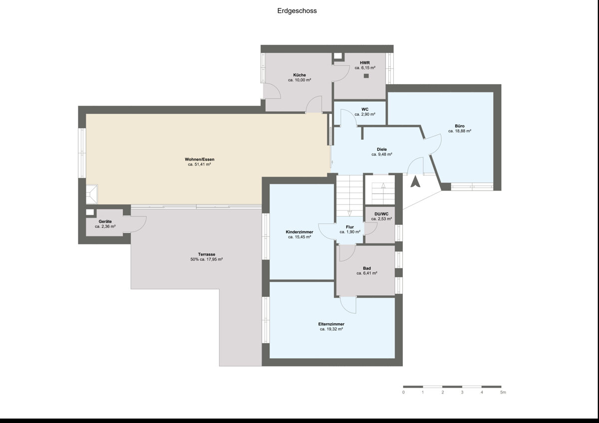 Einfamilienhaus zum Kauf 428.000 € 5 Zimmer 146 m²<br/>Wohnfläche 434 m²<br/>Grundstück Oldentrup - West Bielefeld 33719