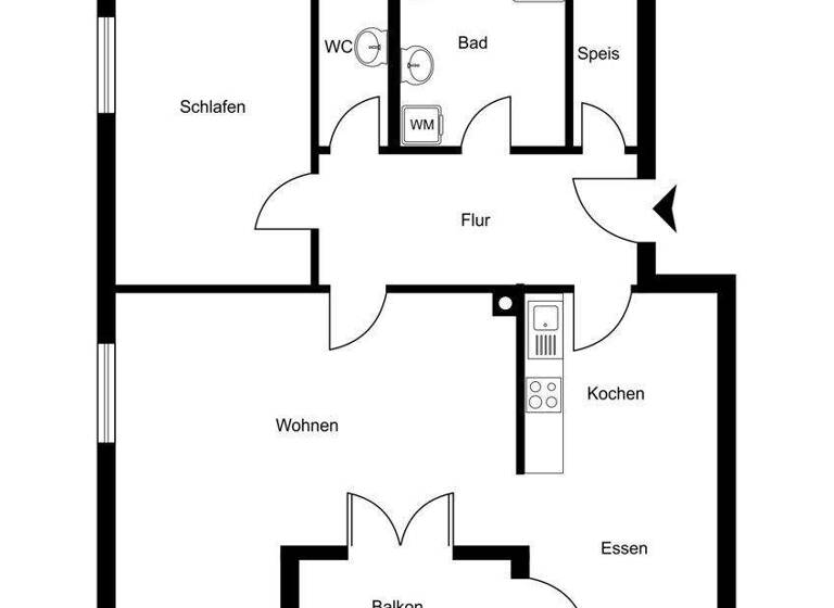 Wohnung zum Kauf 280.000 € 2 Zimmer 79,6 m² Bad Grönenbach 87730