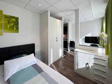 Studio zur Miete Wohnen auf Zeit 1.295 € 1 Zimmer 24 m² Triftstraße Niederrad Frankfurt am Main 60528