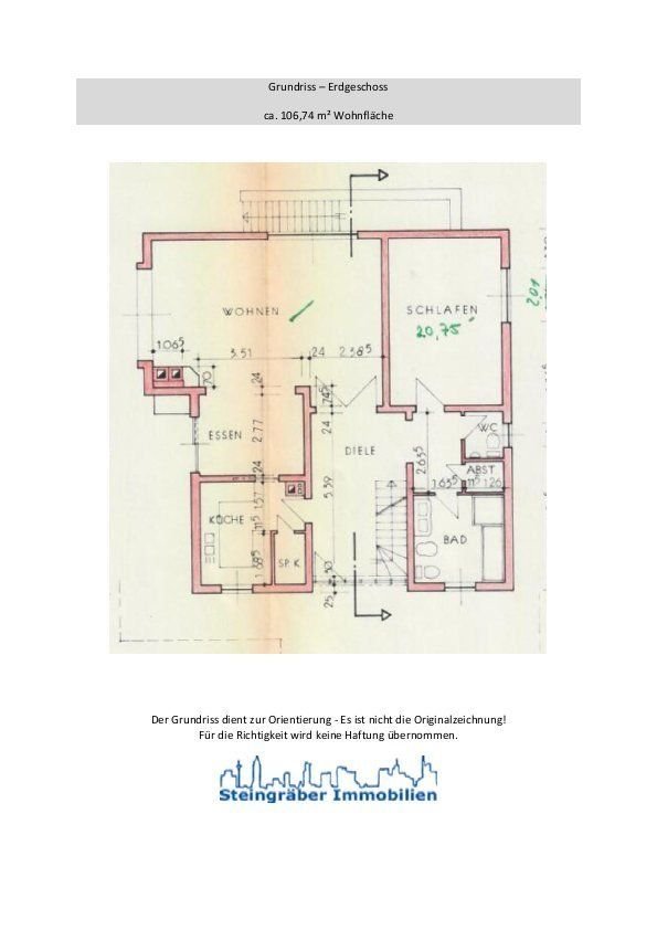 Einfamilienhaus zum Kauf 480.000 € 7 Zimmer 194,9 m²<br/>Wohnfläche 740 m²<br/>Grundstück ab sofort<br/>Verfügbarkeit Grävenwiesbach Grävenwiesbach 61279