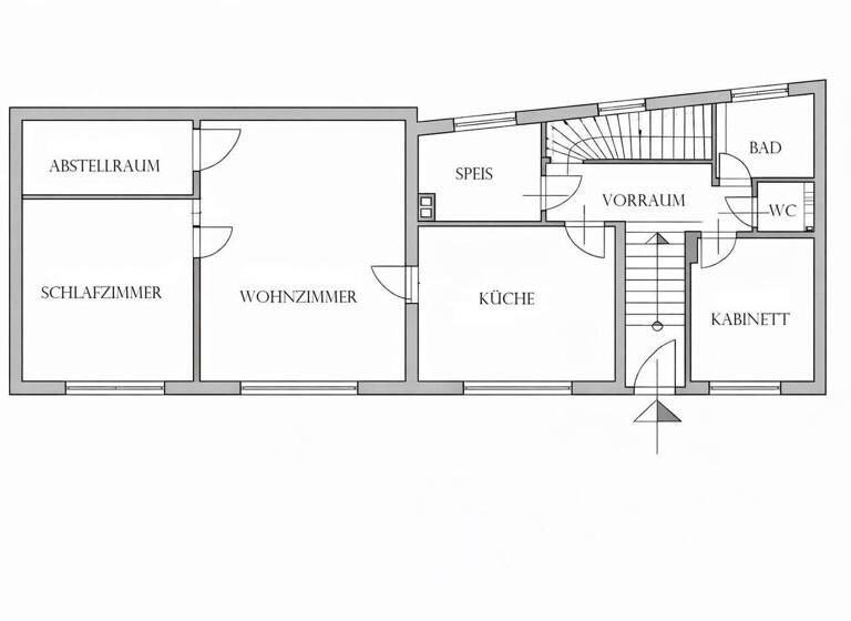 Einfamilienhaus zum Kauf 165.000 € 3 Zimmer 76 m² 600 m² Grundstück Bruderndorf 2004