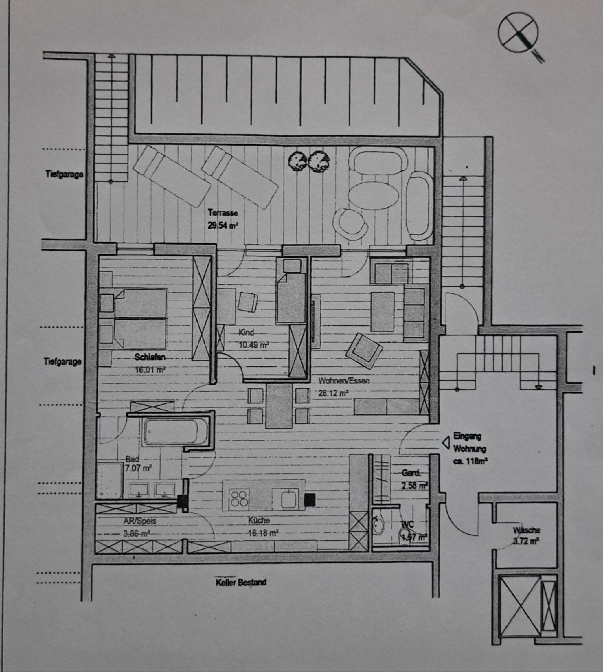 Studio zum Kauf provisionsfrei 259.000 € 4 Zimmer 110 m²<br/>Wohnfläche Bad Füssing Bad Füssing 94072