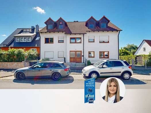 Wohnung zum Kauf 213.000 € 2 Zimmer 63,7 m² 1. Geschoss Nürnberg 90441