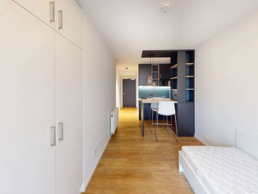 Studio zur Miete 860 € 1 Zimmer 24,3 m² 1. Geschoss Lyoner Straße 50 Schwanheim Frankfurt am Main 60528