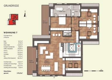 Wohnung zum Kauf provisionsfrei 927.220 € 4 Zimmer 179 m² Holthausen - West Mülheim 45470