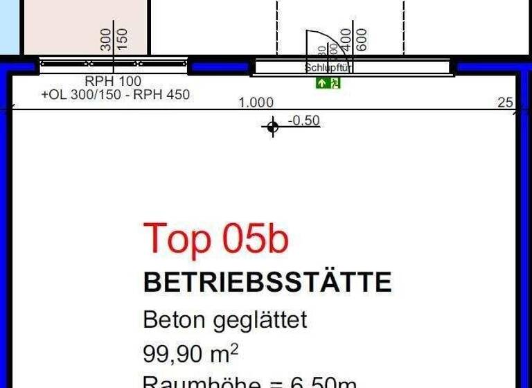Lagerhalle zur Miete 1.140 € 99,9 m² Lagerfläche Regau 4844