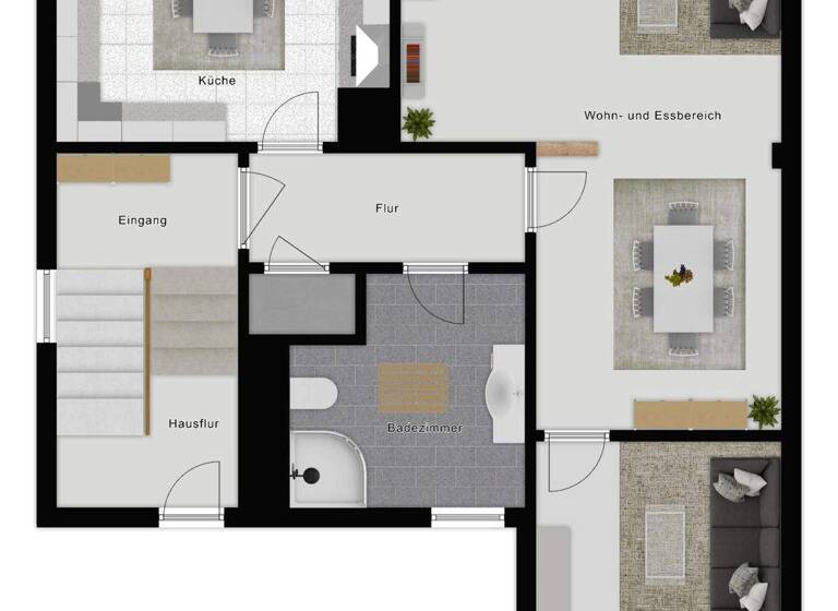 Doppelhaushälfte zum Kauf 123.000 € 5 Zimmer 130 m² 431 m² Grundstück Steinbach-Hallenberg 98587