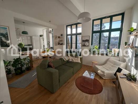 Wohnung zur Miete Tauschwohnung 1.400 € 4 Zimmer 100 m² Connewitz Leipzig 04277