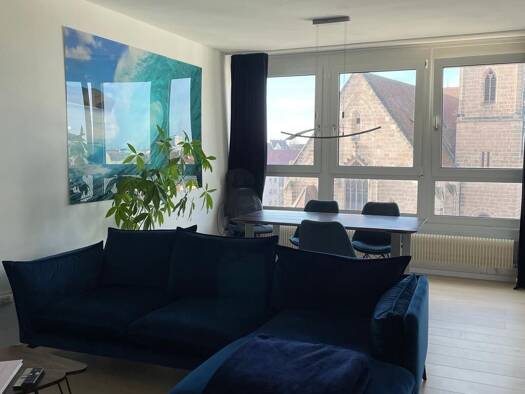 Penthouse zur Miete 880 € 2,5 Zimmer 80 m² Geschoss 6/7 frei ab 20.03.2026 Regensburger Straße 63 St Peter Nürnberg 90478