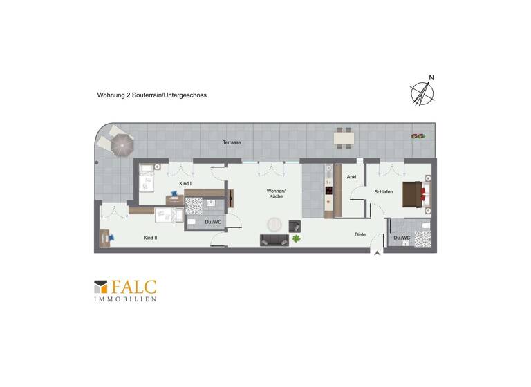 Wohnung zum Kauf provisionsfrei 530.000 € 4 Zimmer 155 m²<br/>Wohnfläche Souterrain, 1.<br/>Geschoss Wald Solingen 42719