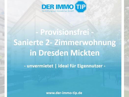 Wohnung zum Kauf provisionsfrei 156.500 € 2 Zimmer 48 m² 1. Geschoss Mickten Dresden 01139