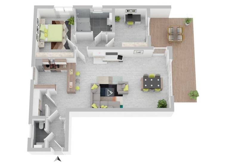 Wohnung zum Kauf 560.500 € 3 Zimmer 102,2 m²<br/>Wohnfläche EG<br/>Geschoss Amelsbüren Münster / Amelsbüren 48163