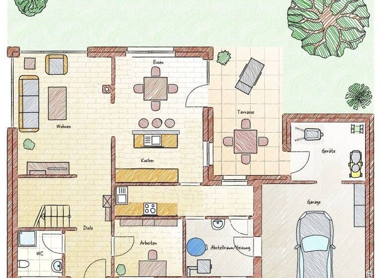 Einfamilienhaus zum Kauf 380.000 € 5 Zimmer 132 m² 654 m² Grundstück Lohne Lohne (Oldenburg) 49393