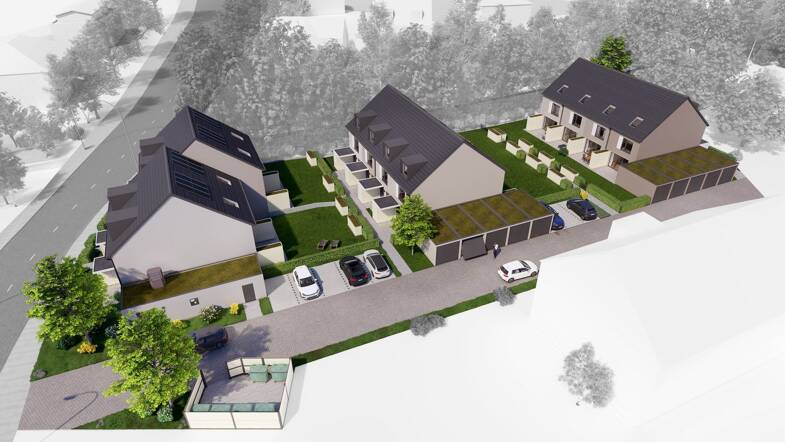 Reihenmittelhaus zum Kauf - Neubau provisionsfrei 379.990 € 5 Zimmer 145 m² 181,8 m² Grundstück Von-Waldthausen-Straße 198c Elpeshof Herne 44628