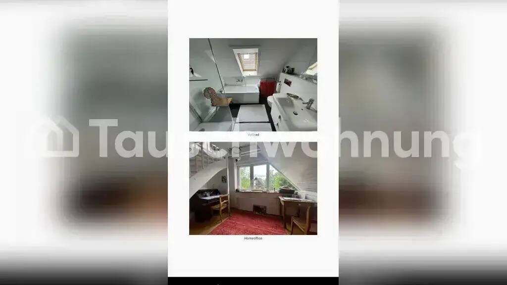 Maisonette zur Miete Tauschwohnung 1.225 € 3,5 Zimmer 80 m² 1. Geschoss Sasel Hamburg 22047