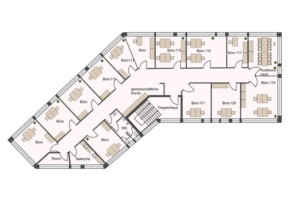 Bürofläche zur Miete 18,18 € 1 Zimmer 16,5 m²<br/>Bürofläche Braaker Grund 7 Braak 22145