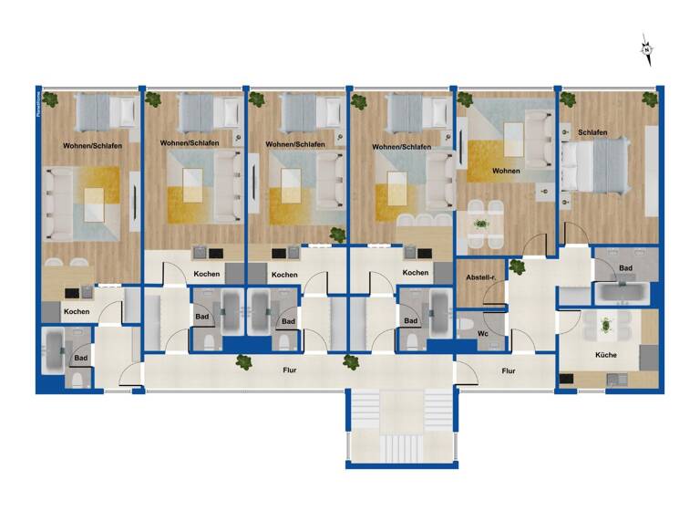 Mehrfamilienhaus zum Kauf 1.050.000 € 17 Zimmer 488 m²<br/>Wohnfläche 389 m²<br/>Grundstück Wöhrd Nürnberg 90489