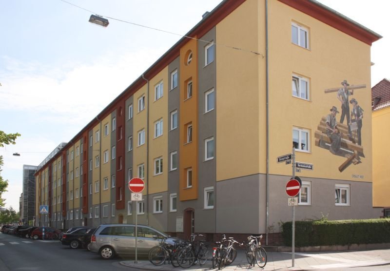 Wohnung zur Miete 700 € 2 Zimmer 46 m²<br/>Wohnfläche EG<br/>Geschoss Burgstraße 92 Bornheim Frankfurt am Main 60389