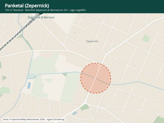 Grundstück zum Kauf 260.000 € 733 m² Grundstück Zepernick Panketal 16341