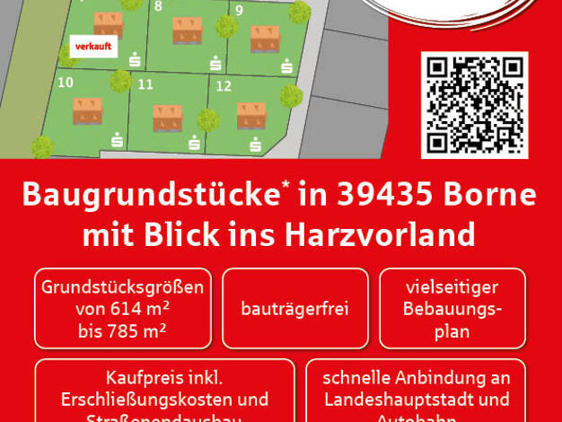 Grundstück zum Kauf provisionsfrei 89 € 614 m² Grundstück Borne 39435