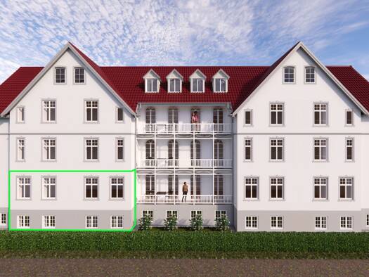 Wohnung zum Kauf - Erstbezug 567.000 € 3 Zimmer 63 m² Gmelinstraße 22a / WE 2 Wyk auf Föhr 25938