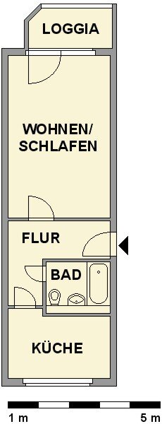 Wohnung zur Miete 242 € 1 Zimmer 40,5 m²<br/>Wohnfläche 1.<br/>Geschoss 01.04.2025<br/>Verfügbarkeit Ludwigstr. 14 Schloßchemnitz 026 Chemnitz 09113