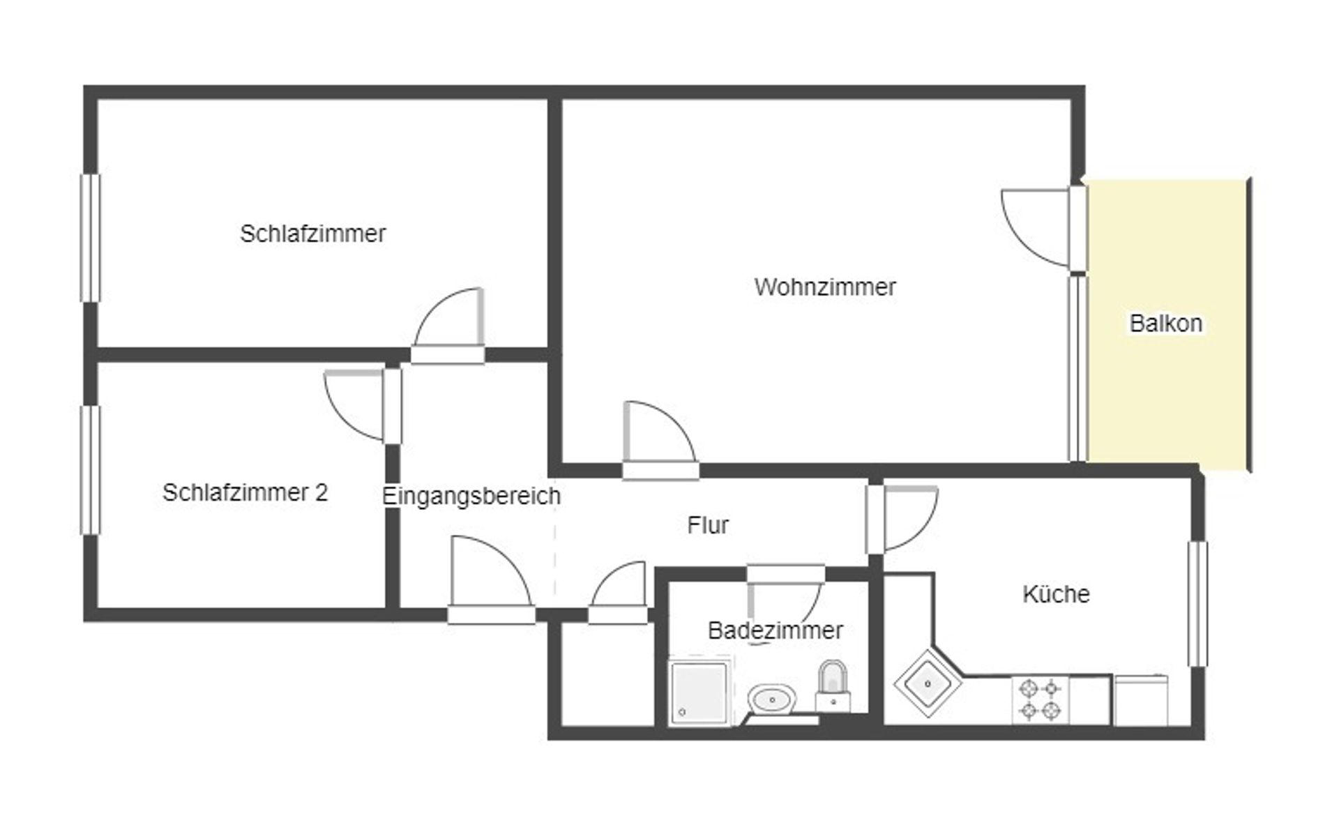 Wohnung zum Kauf 130.000 € 3 Zimmer 71 m²<br/>Wohnfläche 3.<br/>Geschoss Leck Leck 25917