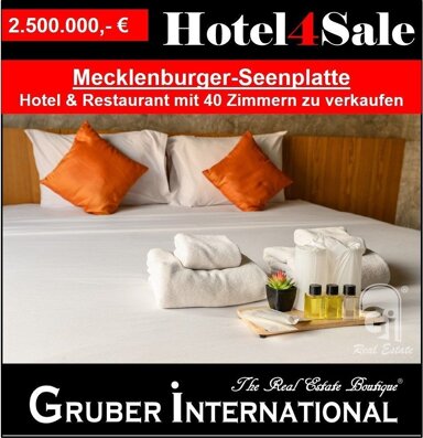 Hotel zum Kauf 2.500.000 € 40 Zimmer 120 m² Gastrofläche 6.700 m² Grundstück Waren Waren 17192