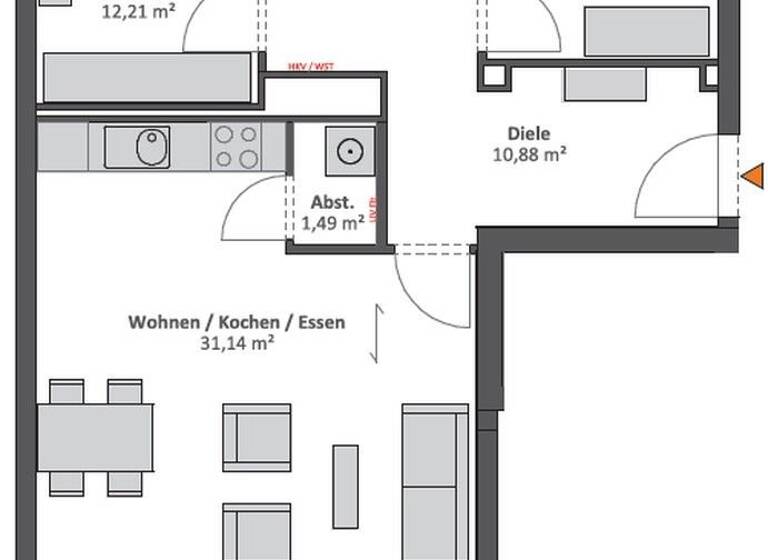 Wohnung zur Miete 1.495 € 3 Zimmer 77,7 m²<br/>Wohnfläche 5.<br/>Geschoss 01.06.2025<br/>Verfügbarkeit Rudow Berlin 12355
