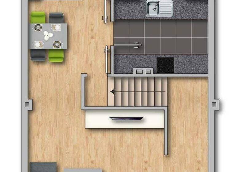 Reihenmittelhaus zum Kauf 270.000 € 4 Zimmer 70 m² 216 m² Grundstück Achterathsfeld Moers 47447