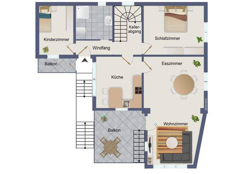 Einfamilienhaus zum Kauf 215.000 € 5 Zimmer 158 m² 261 m² Grundstück Hilders 36115