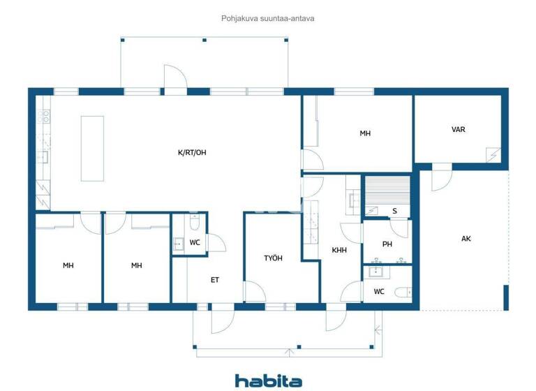 Einfamilienhaus zum Kauf 339.000 € 5 Zimmer 121 m² 829 m² Grundstück Sammalmäentie 38 Jyväskylä 40640