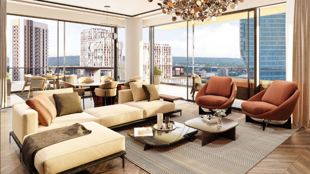 Wohnung zum Kauf provisionsfrei 1.168.888 € 4 Zimmer 141,5 m² Belgrad Waterfront 11000