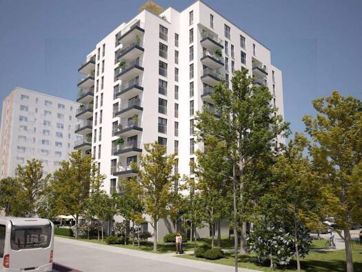 Wohnung zur Miete - Erstbezug nur mit Wohnberechtigungsschein 397 € 2 Zimmer 60,2 m² 5. Geschoss frei ab 01.05.2026 Warnowallee 23a Lütten Klein Rostock 18107