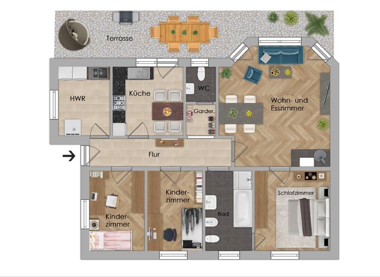 Einfamilienhaus zum Kauf 274.000 € 4 Zimmer 101,3 m²<br/>Wohnfläche 779 m²<br/>Grundstück Warstade Hemmoor 21745