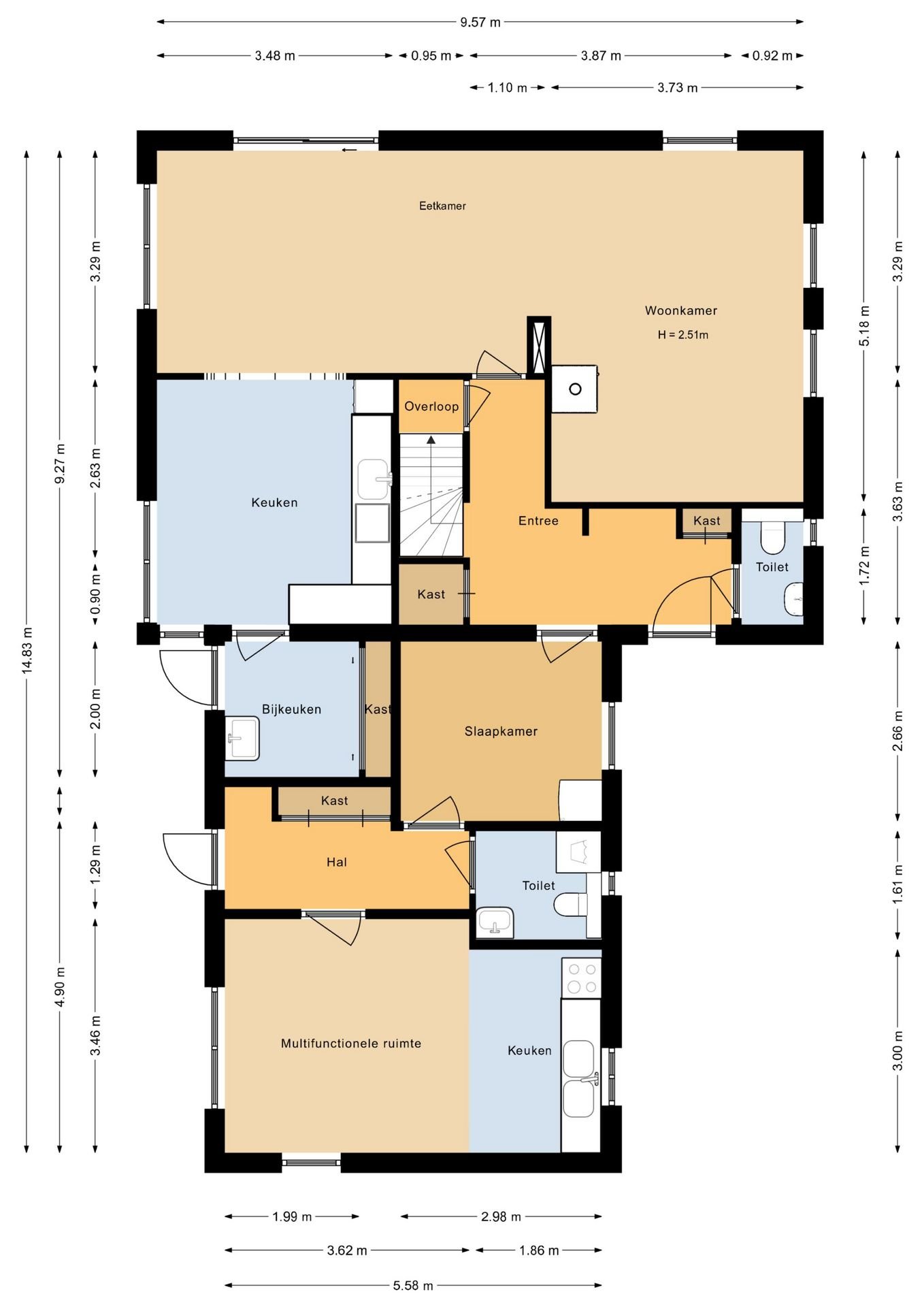 Haus zum Kauf 1.175.000 € 7 Zimmer 201 m²<br/>Wohnfläche 33.895 m²<br/>Grundstück lossersestraat 364 enschede 7525 PG