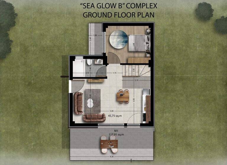 Haus zum Kauf 452.000 € 4 Zimmer 113,1 m² 400 m² Grundstück Ofrynio beach,Kavala