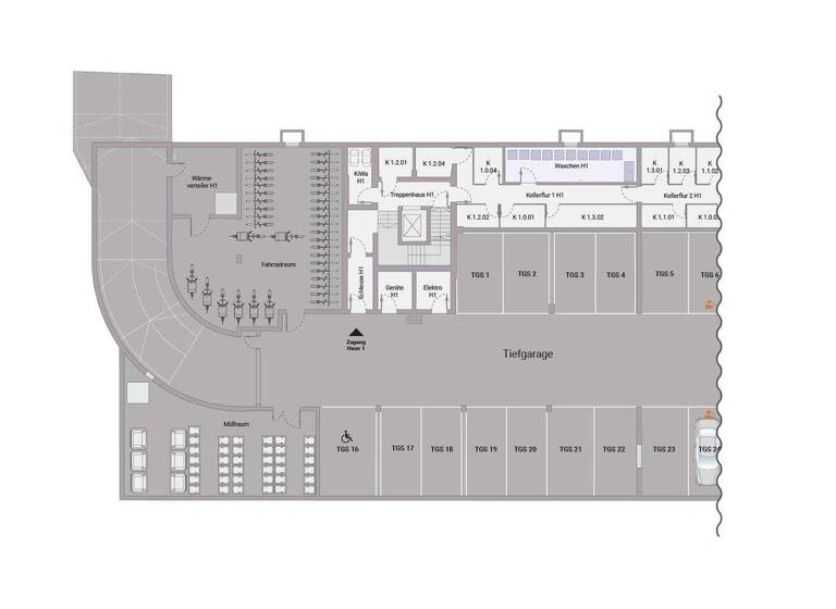 Wohnung zum Kauf - Erstbezug provisionsfrei 429.900 € 3 Zimmer 95,3 m² 1. Geschoss Adolf-Reichwein-Straße 21 Niederrodenbach Rodenbach 63517