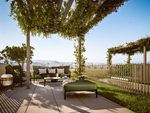 Terrassenwohnung zur Miete 1.650 € 2 Zimmer 87 m² 4. Geschoss Bahnhofstraße 29 Kempten Kempten (Allgäu) 87435