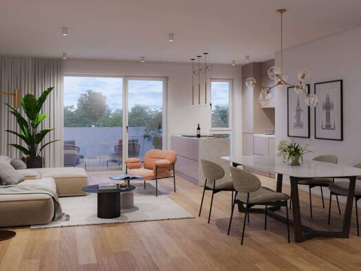 Wohnung zum Kauf - Erstbezug 390.000 € 3 Zimmer 72,2 m² 2. Geschoss Zentrum-Ost Leipzig 04103