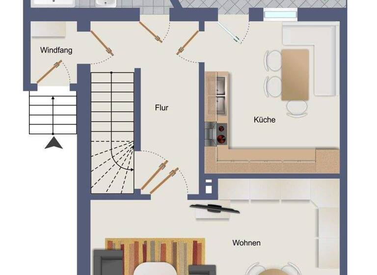 Doppelhaushälfte zum Kauf 279.000 € 4 Zimmer 78 m² Coswig 01640