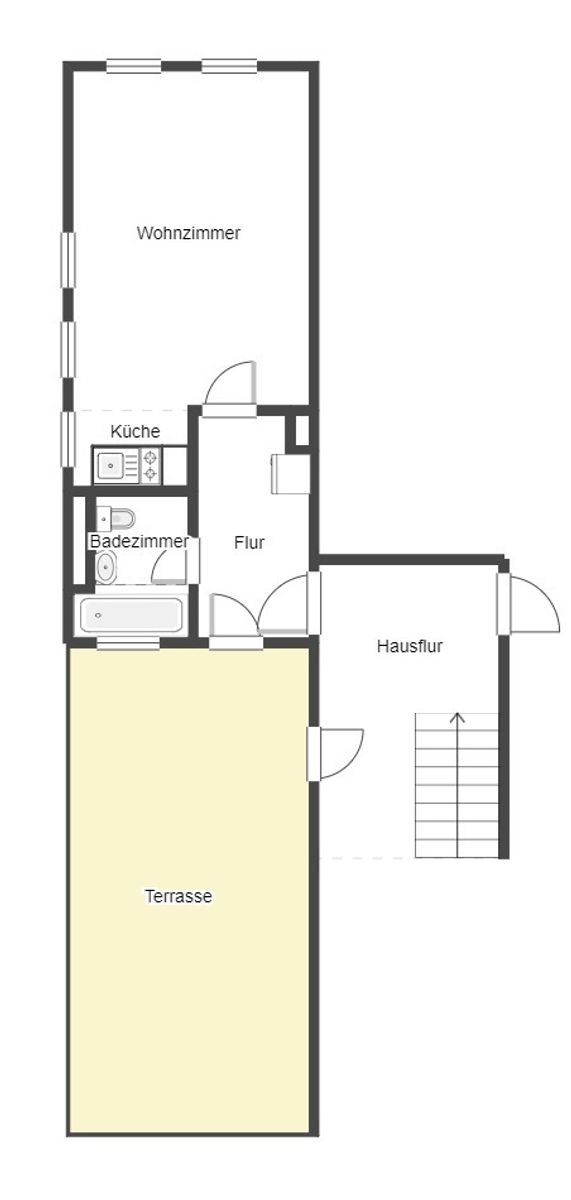 Immobilie zum Kauf als Kapitalanlage geeignet 99.000 € 1 Zimmer 41,6 m²<br/>Fläche Leubnitz (Wieckestr.) Dresden 01219