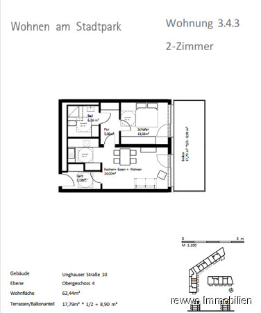 Wohnung zum Kauf 392.000 € 1 Zimmer 62,4 m²<br/>Wohnfläche 4.<br/>Geschoss Burghausen Burghausen 84489